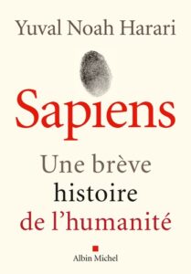 Couverture du livre Sapiens Une brève histoire de l'humanité